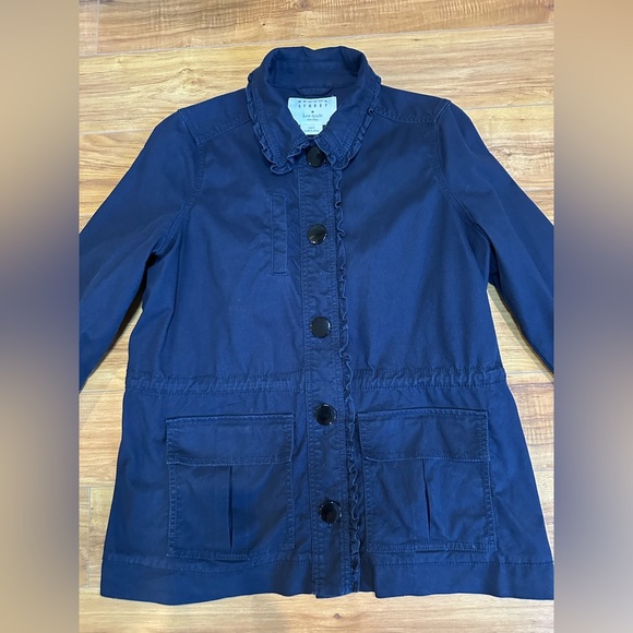 Kate Spade Dark Blue Utility Jacket - Picture 9 of 16